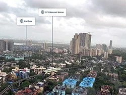 View from Bhavya Elite