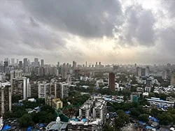 View from Bhavya Elite